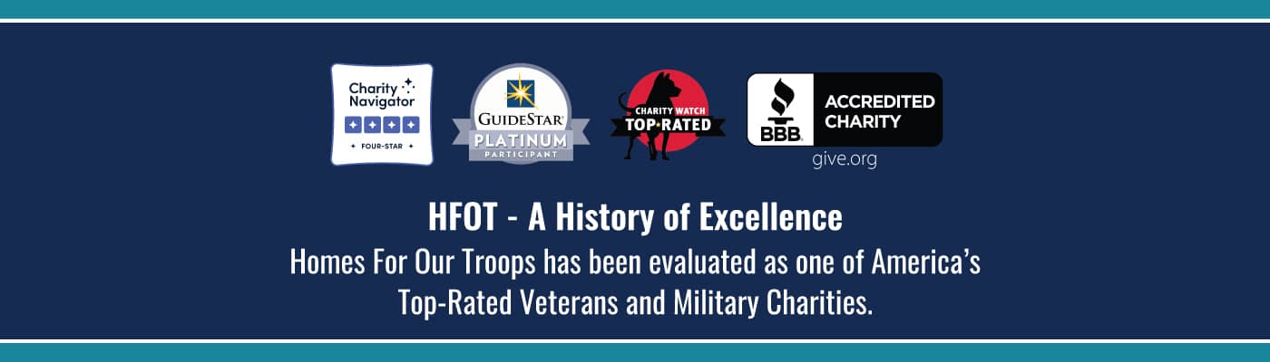 Top Rated Veterans Charity - Homes For Our Troops